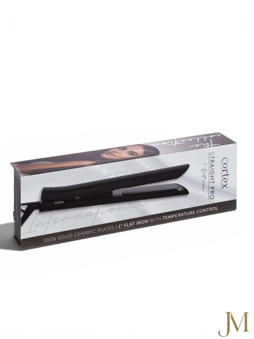 Cortex International The Collection 1” Ceramic Ionic Plates Flat Iron New